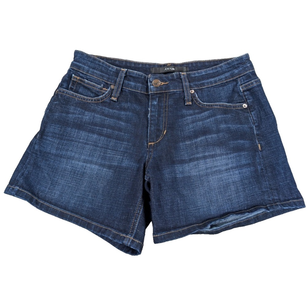 Joe's Jeans Chrissy Shorts Womens 26 Dark Wash Denim Stretch Jean Shorts